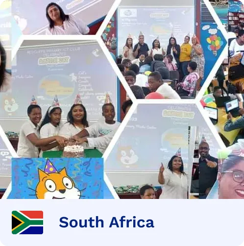 Group of people at scratch day brazil