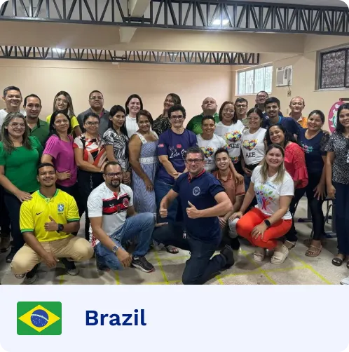 Group of people at scratch day brazil