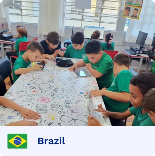 Group of people at scratch day brazil